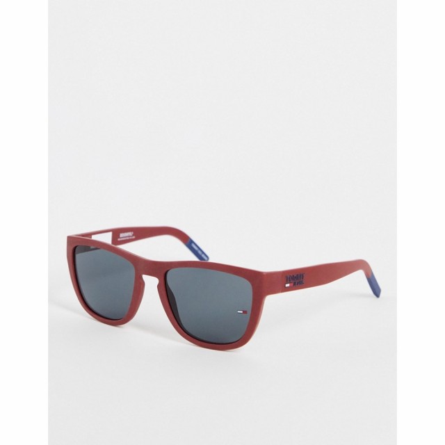 トミー ジーンズ Tommy Jeans メンズ メガネ・サングラス Classic Retro Sunglasses In Red 0002/S