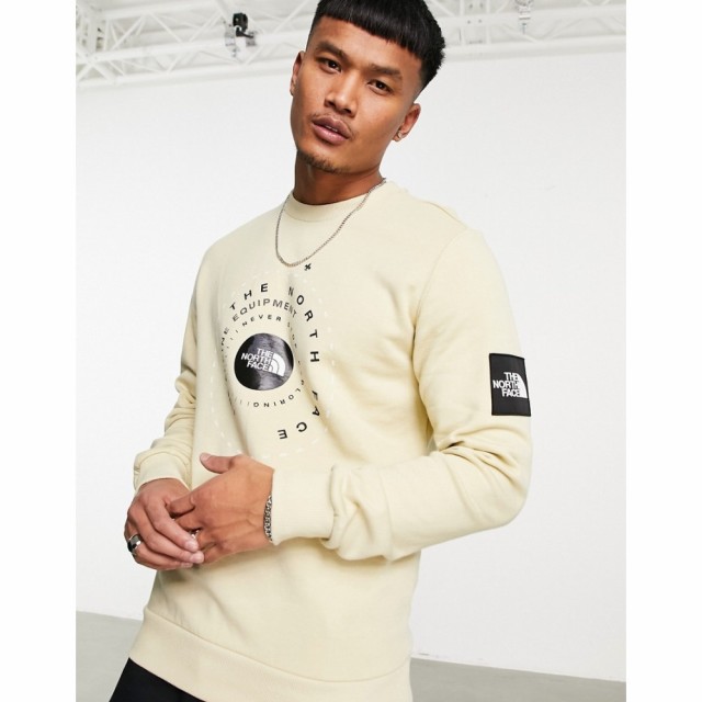 ザ ノースフェイス The North Face メンズ スウェット・トレーナー トップス Galham Graphic Sweatshirt In Beige ベージュ