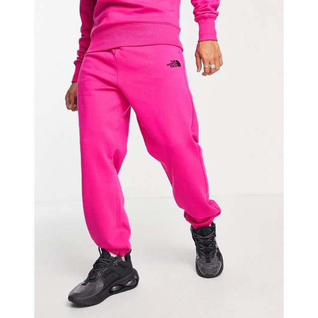 ザ ノースフェイス The North Face メンズ ジョガーパンツ ボトムス・パンツ Oversized Essential Joggers In Pink Exclusive At Asos ピ