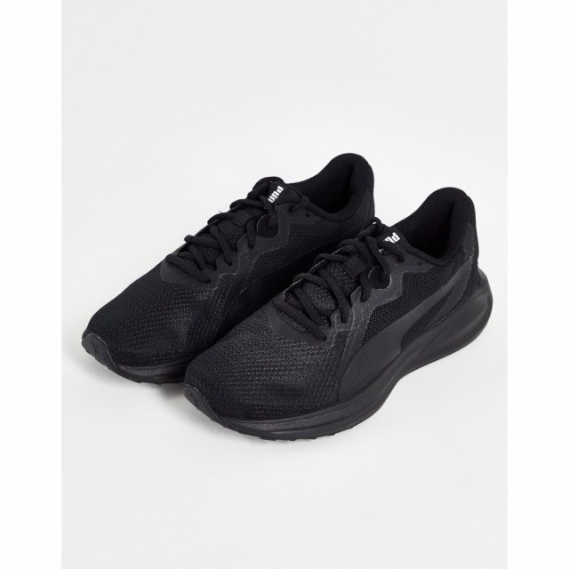 プーマ Puma レディース ランニング・ウォーキング シューズ・靴 Twitch Runner Trainers In Triple Black ブラック