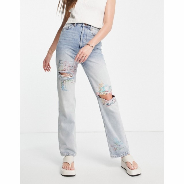 トップショップ Topshop レディース ジーンズ・デニム ボトムス・パンツ Kort Craft Jean In Bleach ブリーチブルー