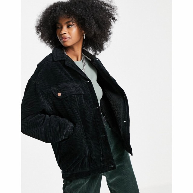 ラングラー Wrangler レディース ジャケット アウター 80S Sherpa Jacket In Black