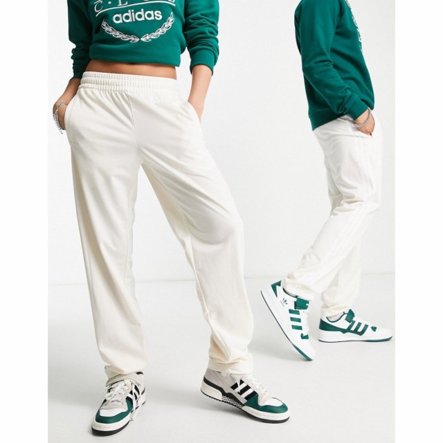 アディダス adidas Originals メンズ スウェット・ジャージ ワイドパンツ Sports Resort Three Stripe Wide Leg Track Pants In Wonder W