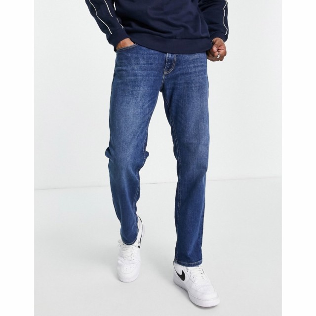 ジャック アンド ジョーンズ Jack and Jones メンズ ジーンズ・デニム Intelligence Clark Regular Fit Jeans In Mid Wash Blue ブルーデ