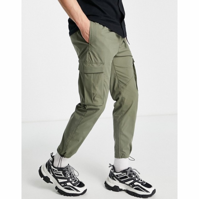 ジャック アンド ジョーンズ Jack and Jones メンズ カーゴパンツ スキニー・スリム Intelligence Slim Fit Technical Cargo Trouser In