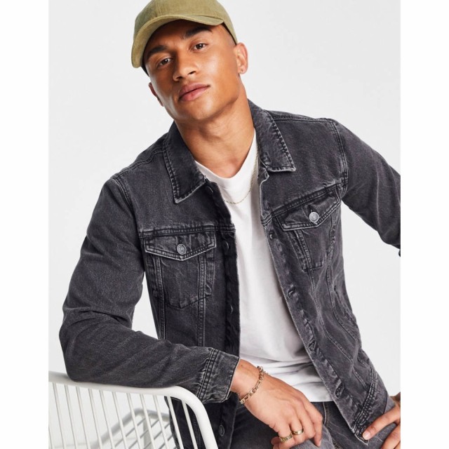 ジャック アンド ジョーンズ Jack and Jones メンズ ジャケット デニムジャケット ウォッシュ加工 Intelligence Denim Jacket In Washed