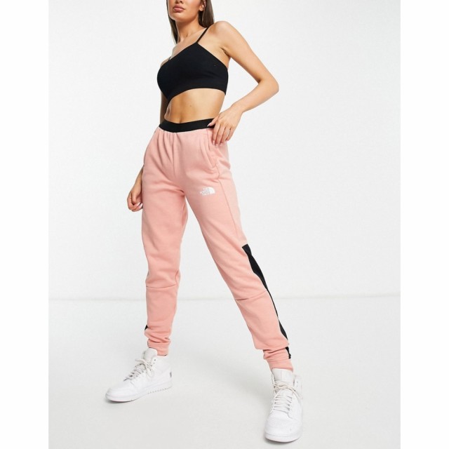 ザ ノースフェイス The North Face レディース ジョガーパンツ ボトムス・パンツ Training Mountain Athletic Fleece Joggers In Pink ピ