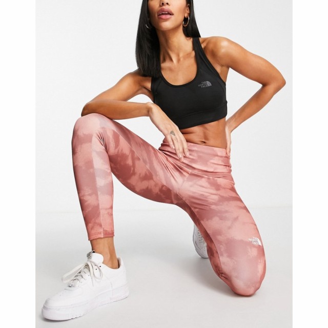 ザ ノースフェイス The North Face レディース スパッツ・レギンス インナー・下着 Flex High Rise Leggings In Pink Tie Dye