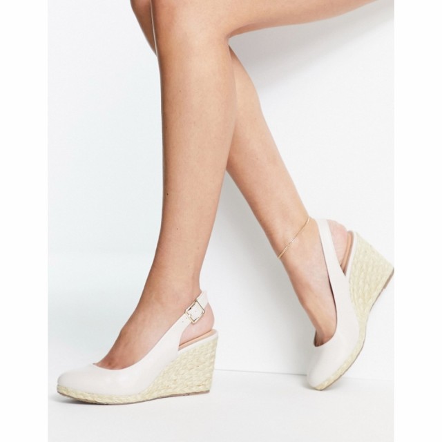 デューン Dune レディース エスパドリーユ ウェッジソール シューズ・靴 London Cadies Sling Back Espadrille Wedges In Ecru エクリュ