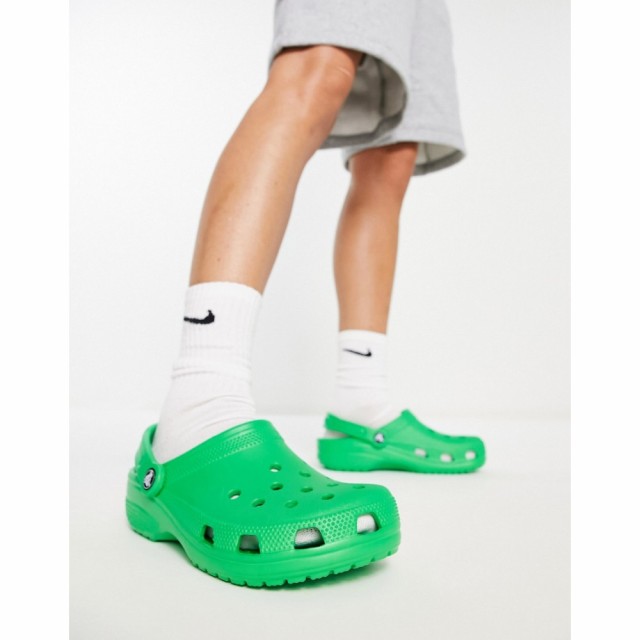 クロックス Crocs レディース シューズ・靴 Classic Shoe In Grass Green グラスグリーン