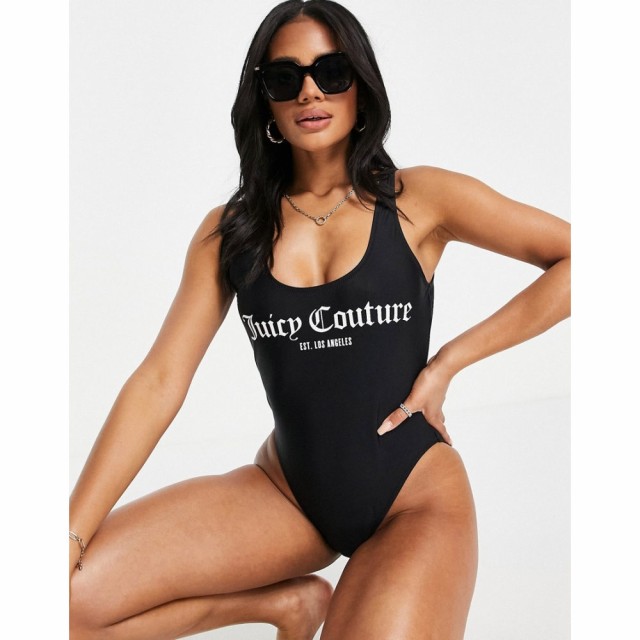 ジューシークチュール Juicy Couture レディース ワンピース 水着・ビーチウェア One Piece Swimsuit In Black ブラック