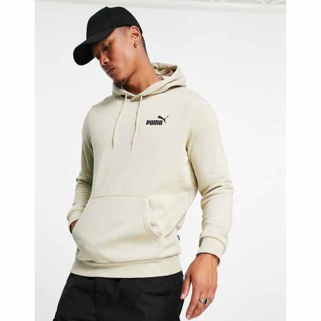 プーマ Puma メンズ パーカー トップス Essentials Small Logo Hoodie In Putty Green クリームベージュ