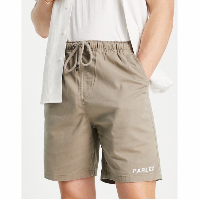 パルレ Parlez メンズ ショートパンツ ボトムス・パンツ Vandra Shorts In Beige ベージュ