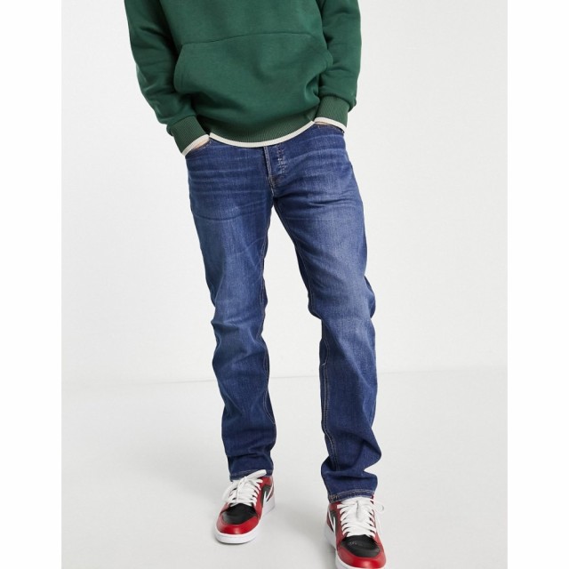 ジャック アンド ジョーンズ Jack and Jones メンズ ジーンズ・デニム ボトムス・パンツ Intelligence Mike Relaxed Fit Jeans In Mid Wa