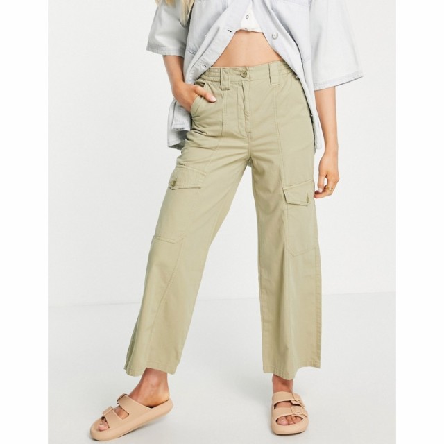 トップショップ Topshop Petite レディース カーゴパンツ ボトムス・パンツ Co-Ord High Waisted Cargo Trouser With Utility Pockets In