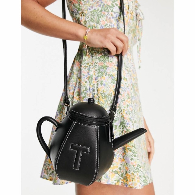 テッドベーカー Ted Baker レディース ショルダーバッグ バッグ Teapott Cross Body Bag In Black ブラック