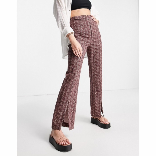 ファインダーズ キーパーズ Finders Keepers レディース ボトムス・パンツ Malena Printed Trouser In Brown