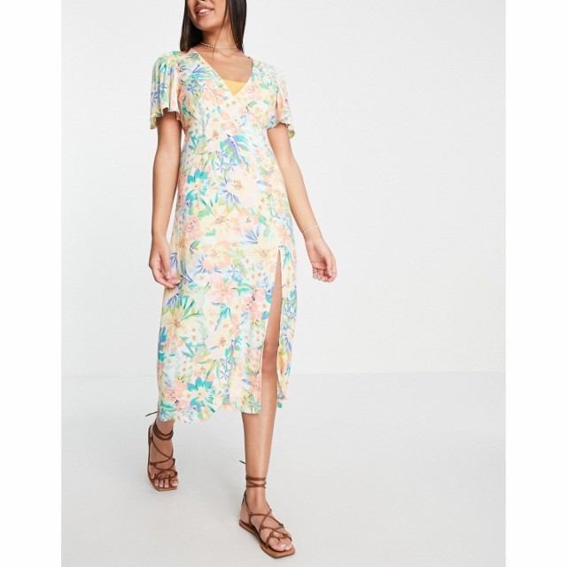 ビラボン Billabong レディース ビーチウェア ワンピース・ドレス 水着・ビーチウェア Jet Set Beach Maxi Dress In Multi Floral マルチ