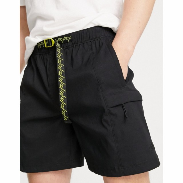 ザ ノースフェイス The North Face メンズ ショートパンツ ボトムス・パンツ Class V Belted Shorts In Black ブラック