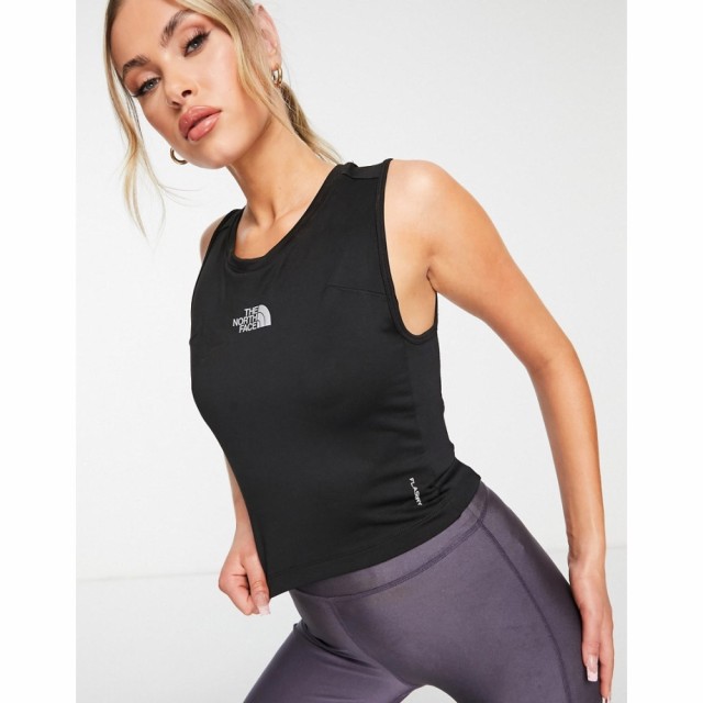 ザ ノースフェイス The North Face レディース フィットネス・トレーニング トップス Training Mountain Athletic Tanklette In Black ブ