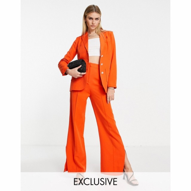 アノルンダ Annorlunda レディース スーツ・ジャケット アウター Suit Blazer In Orange Co-Ord オレンジ