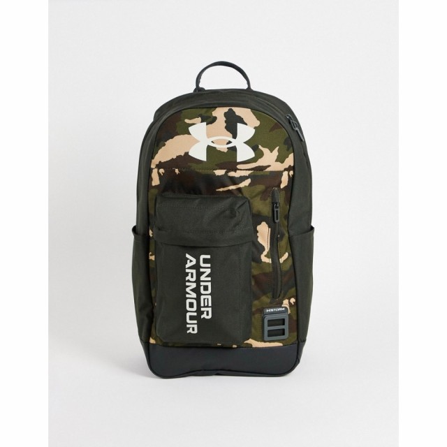 アンダーアーマー Under Armour メンズ バックパック・リュック バッグ Halftime Backpack In Camo グリーン