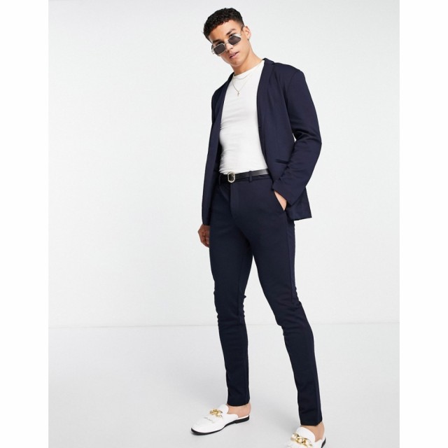 ジャック アンド ジョーンズ Jack and Jones メンズ スーツ・ジャケット スリム アウター Premium Jersey Suit Jacket With Slim Trouser