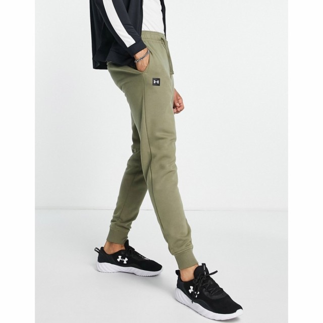 アンダーアーマー Under Armour メンズ ジョガーパンツ ボトムス・パンツ Rival Fleece Joggers In Khaki グリーン