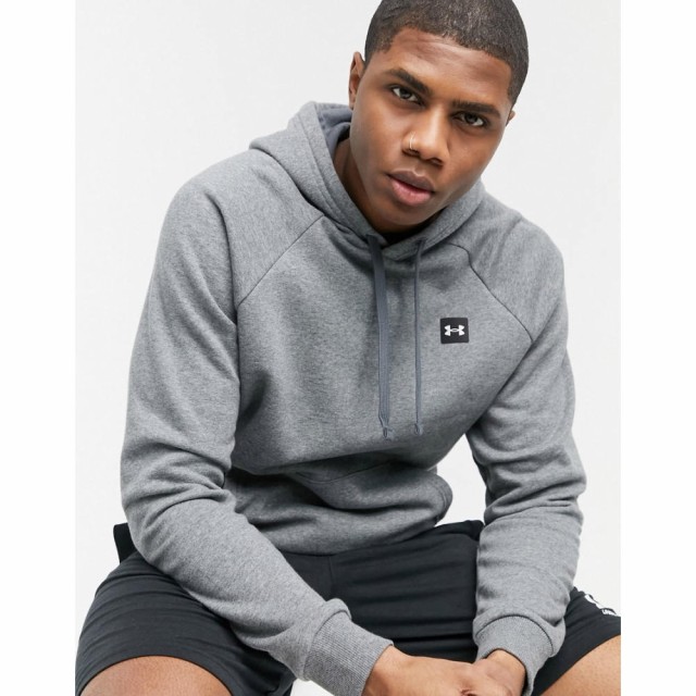 アンダーアーマー Under Armour メンズ パーカー トップス Rival Fleece Hoodie In Grey グレー