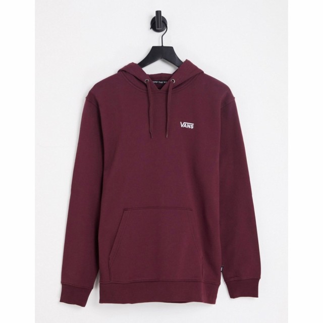 ヴァンズ Vans メンズ パーカー トップス Core Basic Hoodie In Burgundy レッド