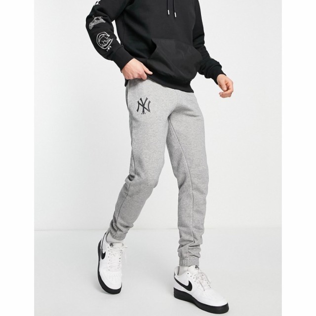 ニューエラ New Era メンズ ジョガーパンツ ボトムス・パンツ New York Yankees Joggers In Grey グレー