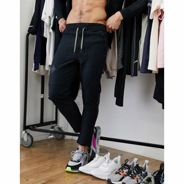 アンダーアーマー Under Armour メンズ ジョガーパンツ ボトムス・パンツ Training Terrain Woven Trousers With Pocket Detail In Black