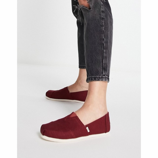 トムス Toms レディース エスパドリーユ シューズ・靴 Alpargata Espadrilles In Red レッド