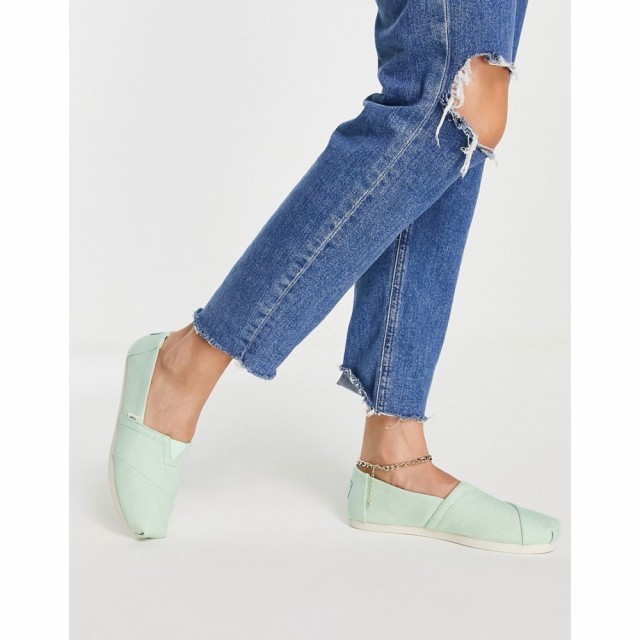 トムス Toms レディース エスパドリーユ シューズ・靴 Alpargata Espadrilles In Green グリーン