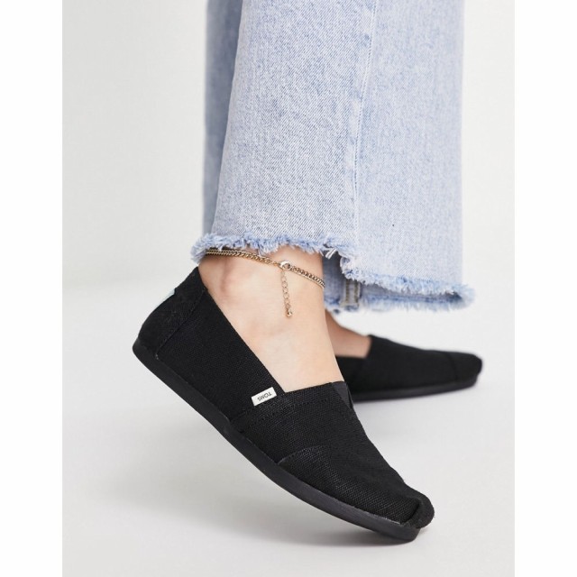 トムス Toms レディース エスパドリーユ シューズ・靴 Alpargata Espadrilles In Black ブラック