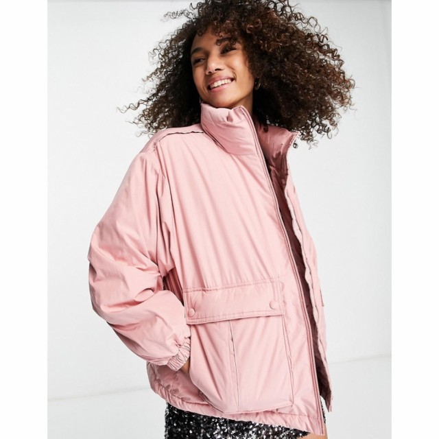 フリーピープル Free People レディース ブルゾン ミリタリージャケット アウター Duvet Bomber Jacket In Pink ローズ