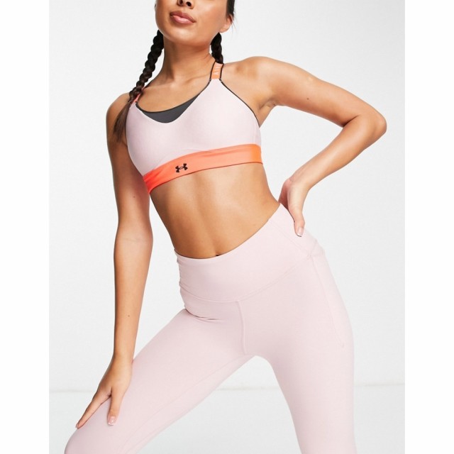 アンダーアーマー Under Armour レディース スポーツブラ インナー・下着 Training Infinity High Support Sports Bra In Pink Colour Bl