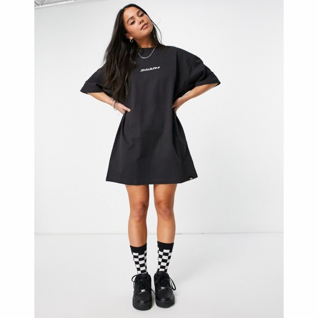 ディッキーズ Dickies レディース ワンピース Tシャツワンピース ワンピース・ドレス Loretto T-Shirt Dress In Black ブラック