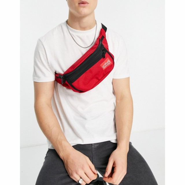 マンハッタンポーテージ Manhattan Portage メンズ ボディバッグ・ウエストポーチ バッグ Alleycat Bum Bag In Red レッド