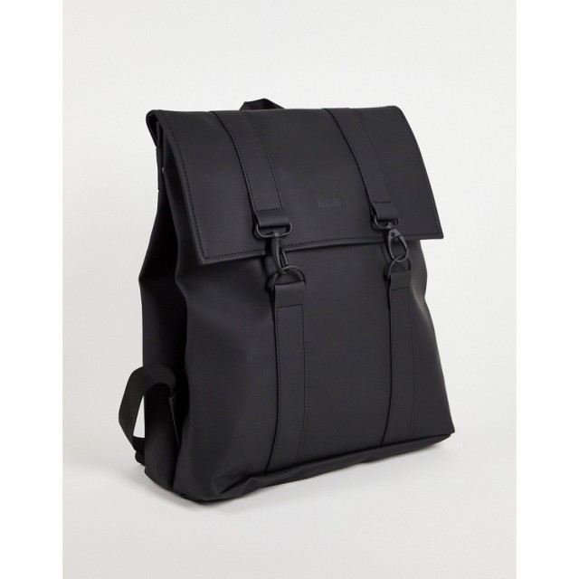 レインズ Rains レディース バックパック・リュック バッグ Msn Backpack In Black ブラック