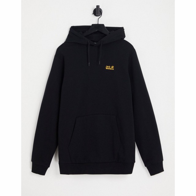 ジャックウルフスキン Jack Wolfskin メンズ パーカー トップス Essential Hoodie In Black ブラック