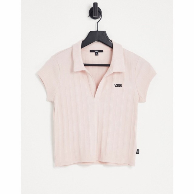 ヴァンズ Vans レディース ポロシャツ トップス Kasey Polo Top In Pink ピーチ