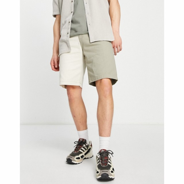 カール カナイ Karl Kani メンズ ショートパンツ ボトムス・パンツ Og Block Shorts In Sand And Khaki マルチカラー