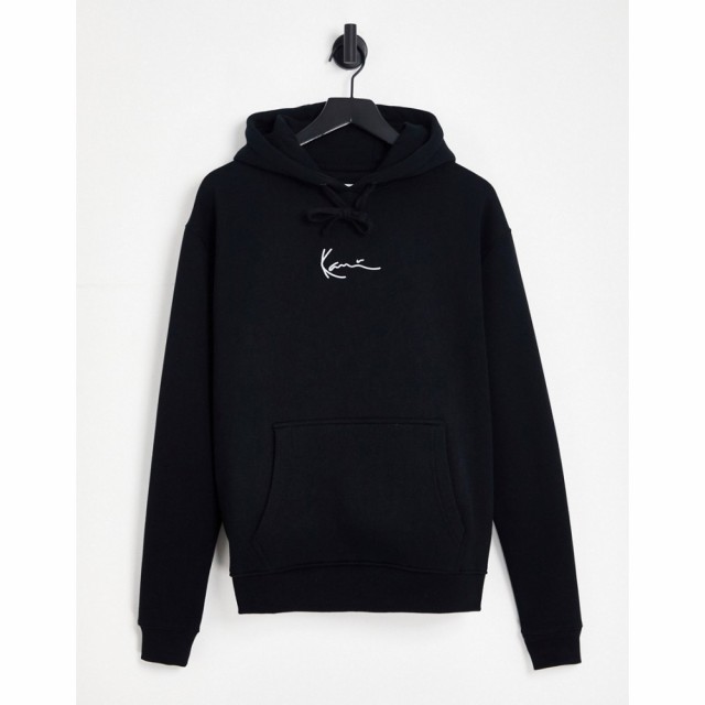 カール カナイ Karl Kani メンズ パーカー トップス Small Signature Hoodie In Black ブラック