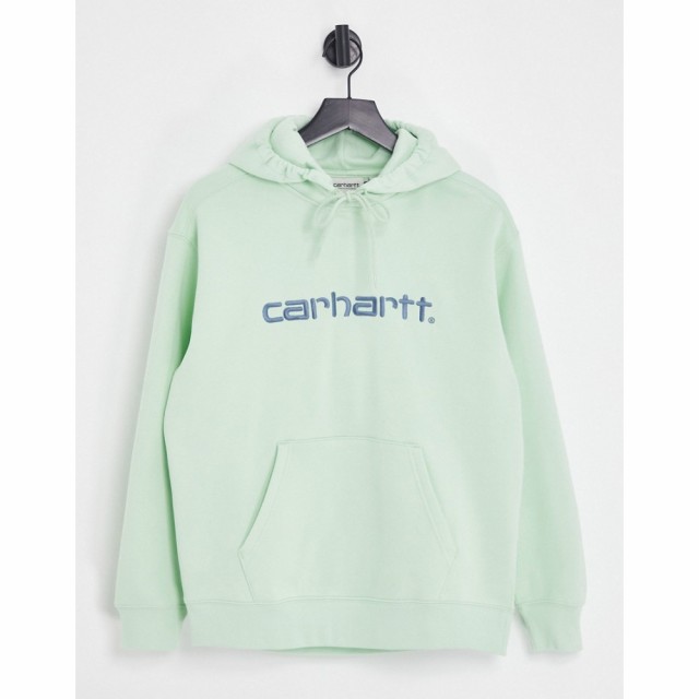 カーハート Carhartt WIP レディース パーカー トップス Slogan Hoodie In Mint