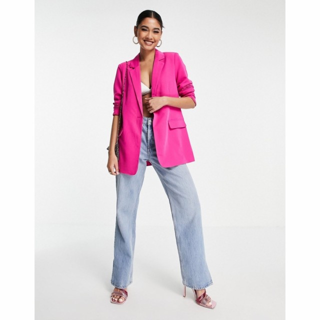 ヴェロモーダ Vero Moda レディース スーツ・ジャケット アウター Tailored Suit Blazer Co-Ord In Pink