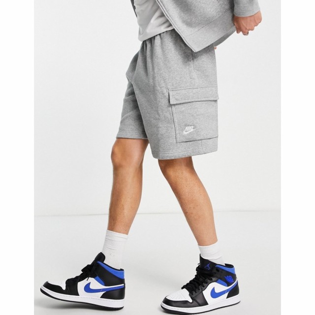 ナイキ Nike メンズ ショートパンツ カーゴ ボトムス・パンツ Club Cargo Short In Grey チャコール