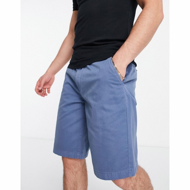 バブアー Barbour メンズ ショートパンツ ボトムス・パンツ Neuston Twill Shorts In Blue ブルー