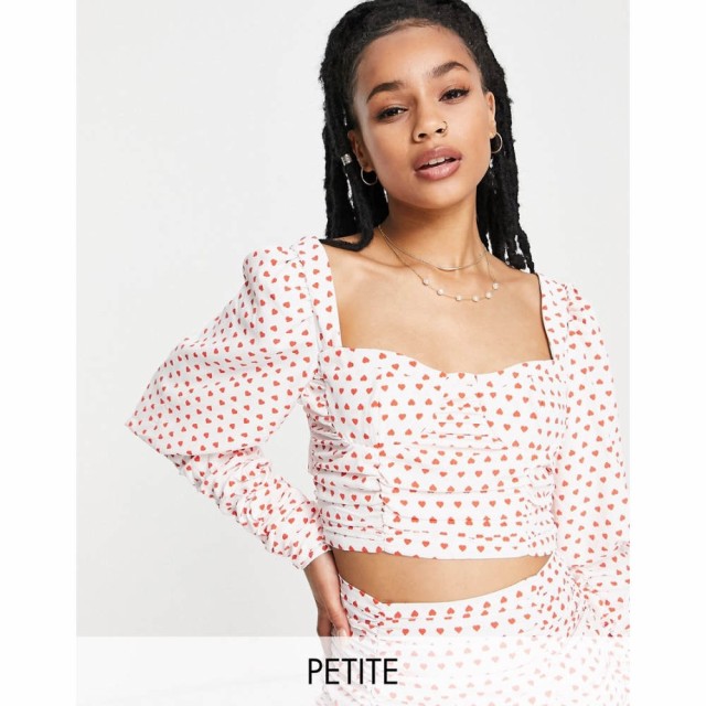 コレクティブザラベル Collective The Label Petite レディース ベアトップ・チューブトップ・クロップド トップス