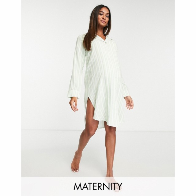 ママリシャス Mama.licious レディース パジャマ・トップのみ マタニティウェア ワンピース Mamalicious Maternity Nursing Nightdress I